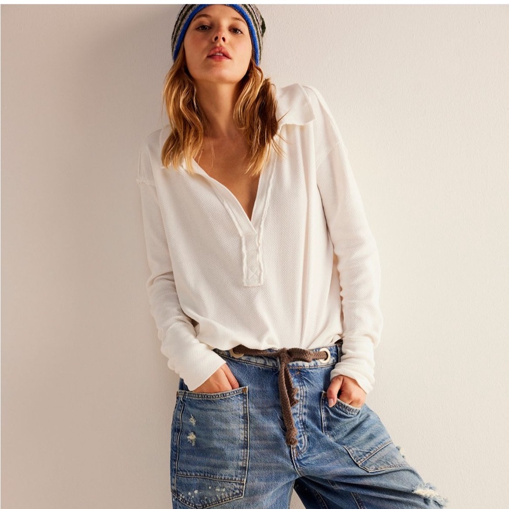NEW! Free People Anakin Thermal White Colorway